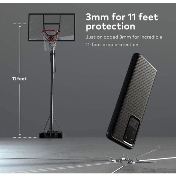 RhinoShield SolidSuit NASA Logo Phone Cover for Samsung Galaxy S20 Ultra NEW Blk - Picture 3 of 5